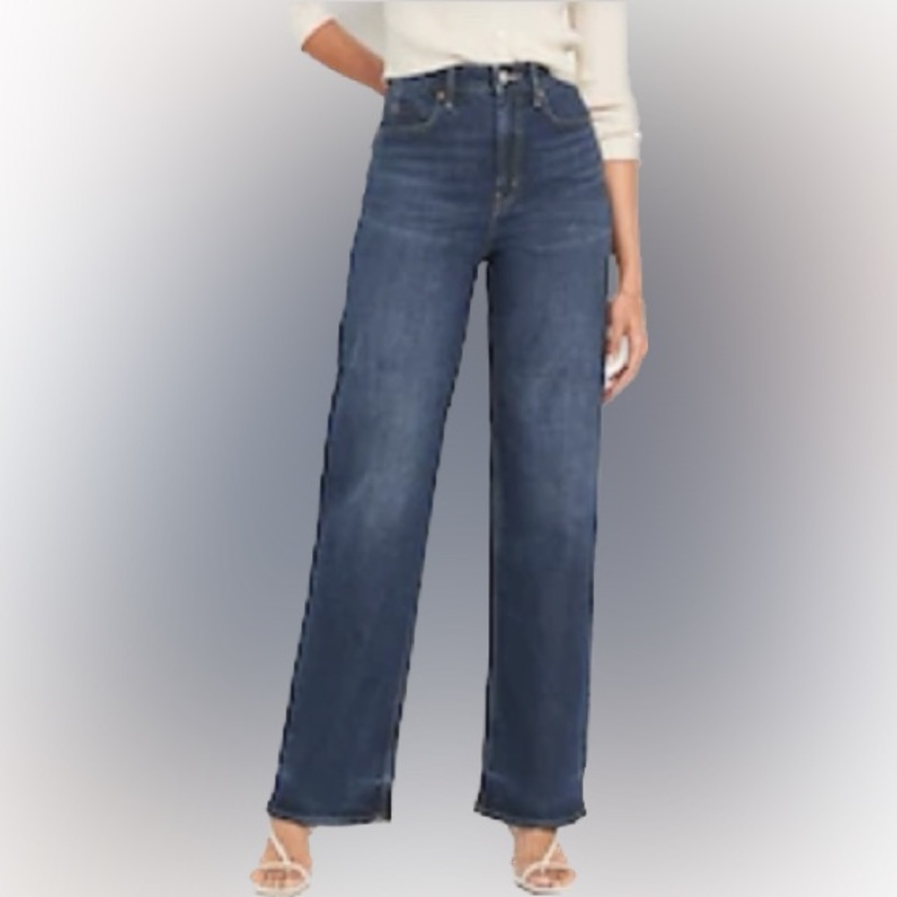 Wide leg jeans